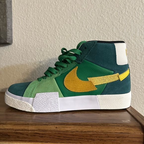 Nike Zoom Blazer mid Premium SB Mosiac Pack “Aloe Verde” - Picture 6 of 10